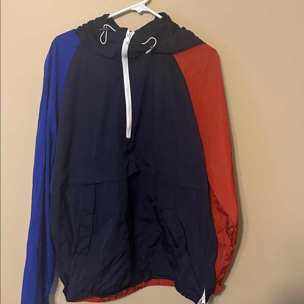 Michael Kors Blue and Red Windbreaker